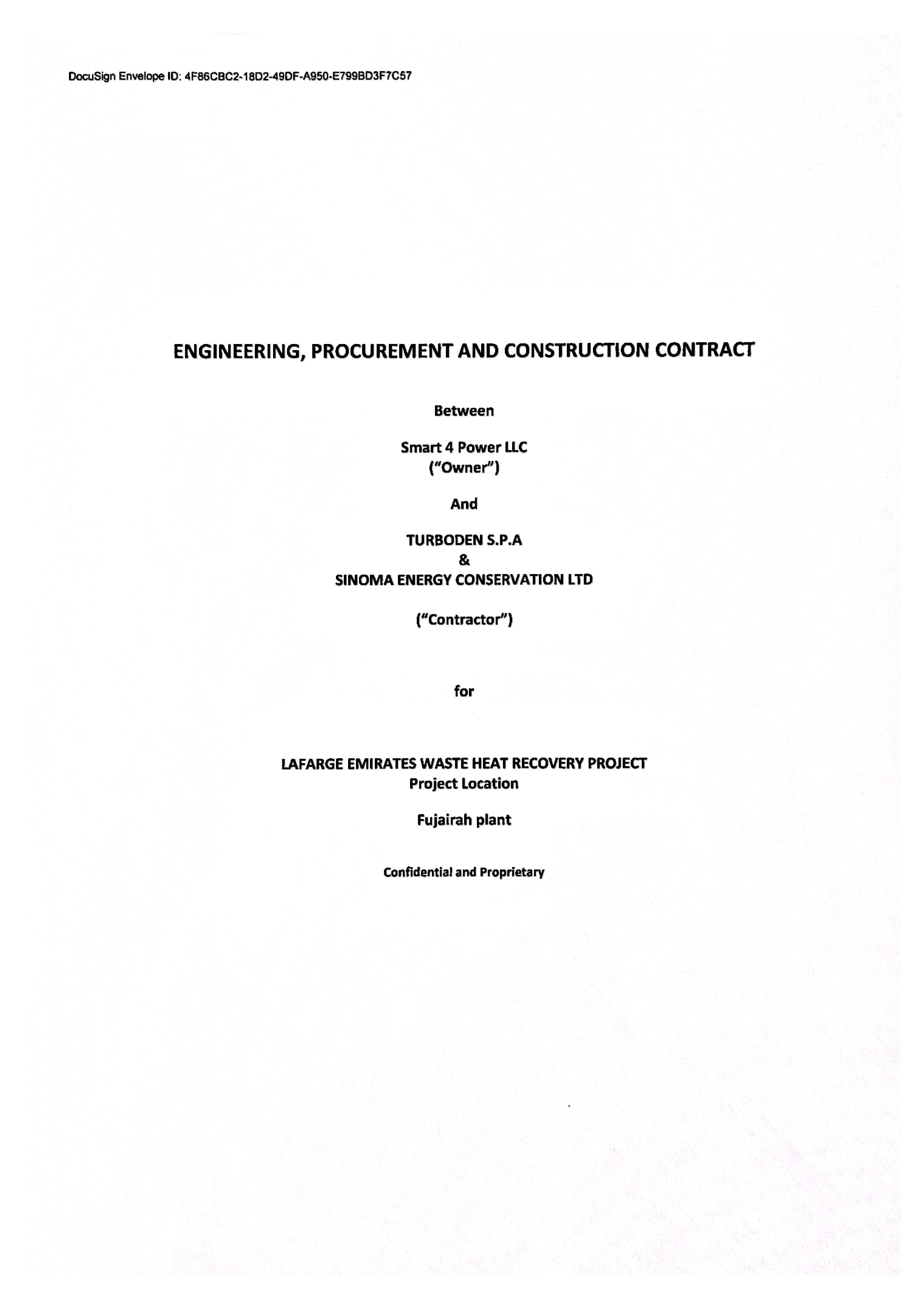 中材節(jié)能簽署首個(gè)ORC有機(jī)朗肯循環(huán)技術(shù)余熱發(fā)電項(xiàng)目合同